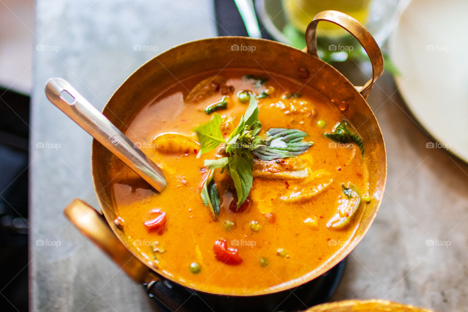 Red Thai Curry with Duck