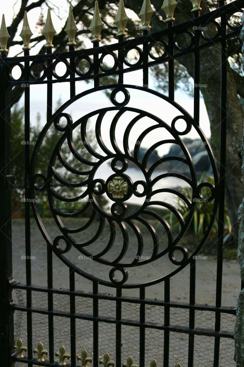 Iron gate