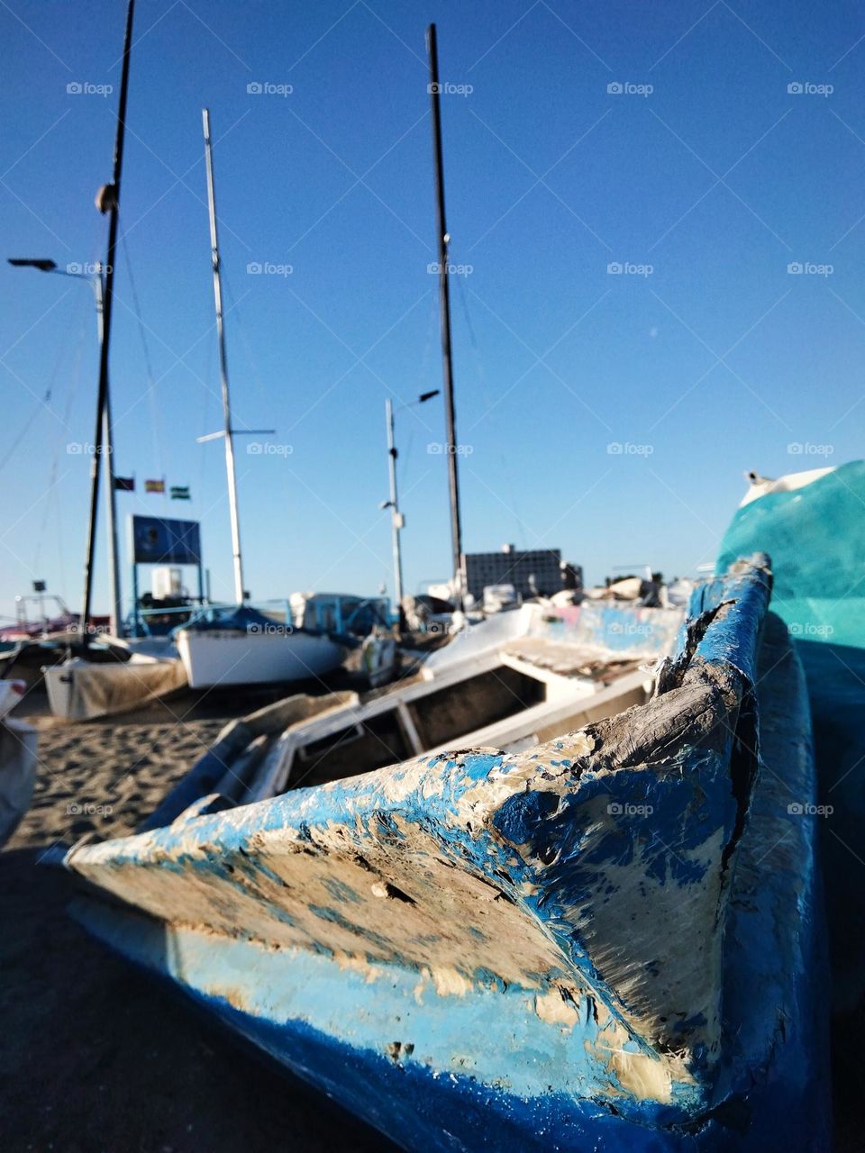 Boat at the beach