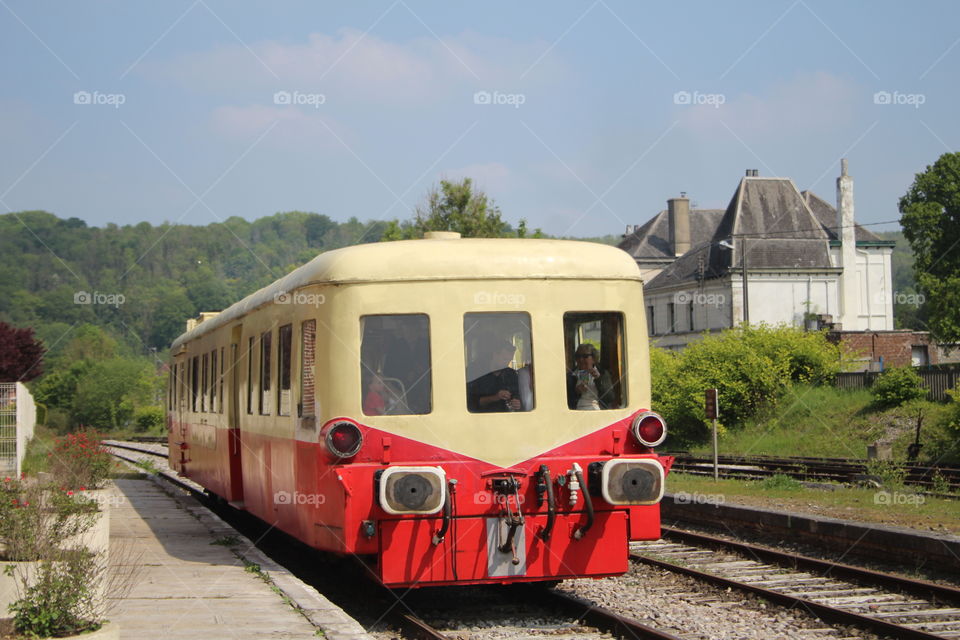 Old tourist train