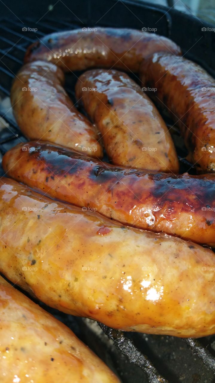Grilled Italian Sausages