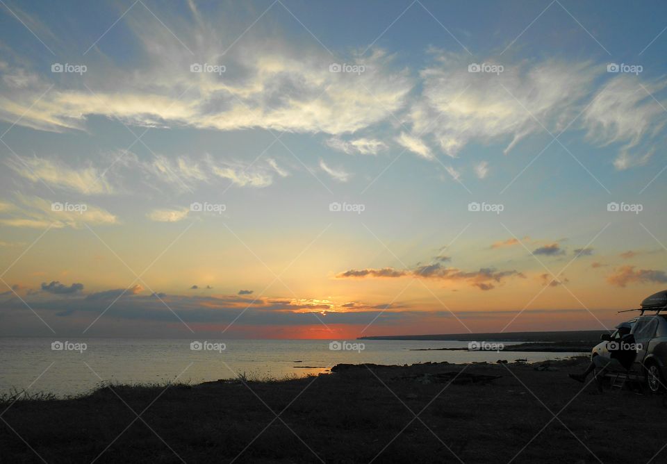 Sunset, Dawn, Beach, Landscape, Dusk