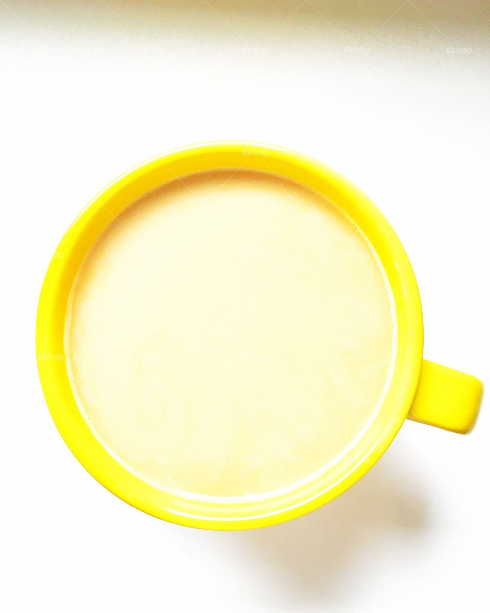 Yellow mug