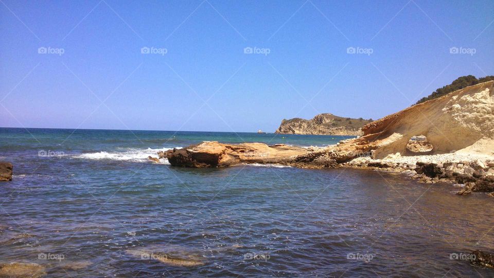 Cala blanca. Javea