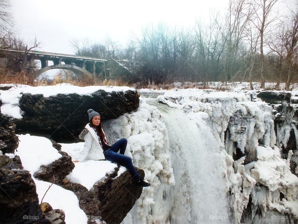 Chilling by the icy waterfall Pt. 3.5
Idk