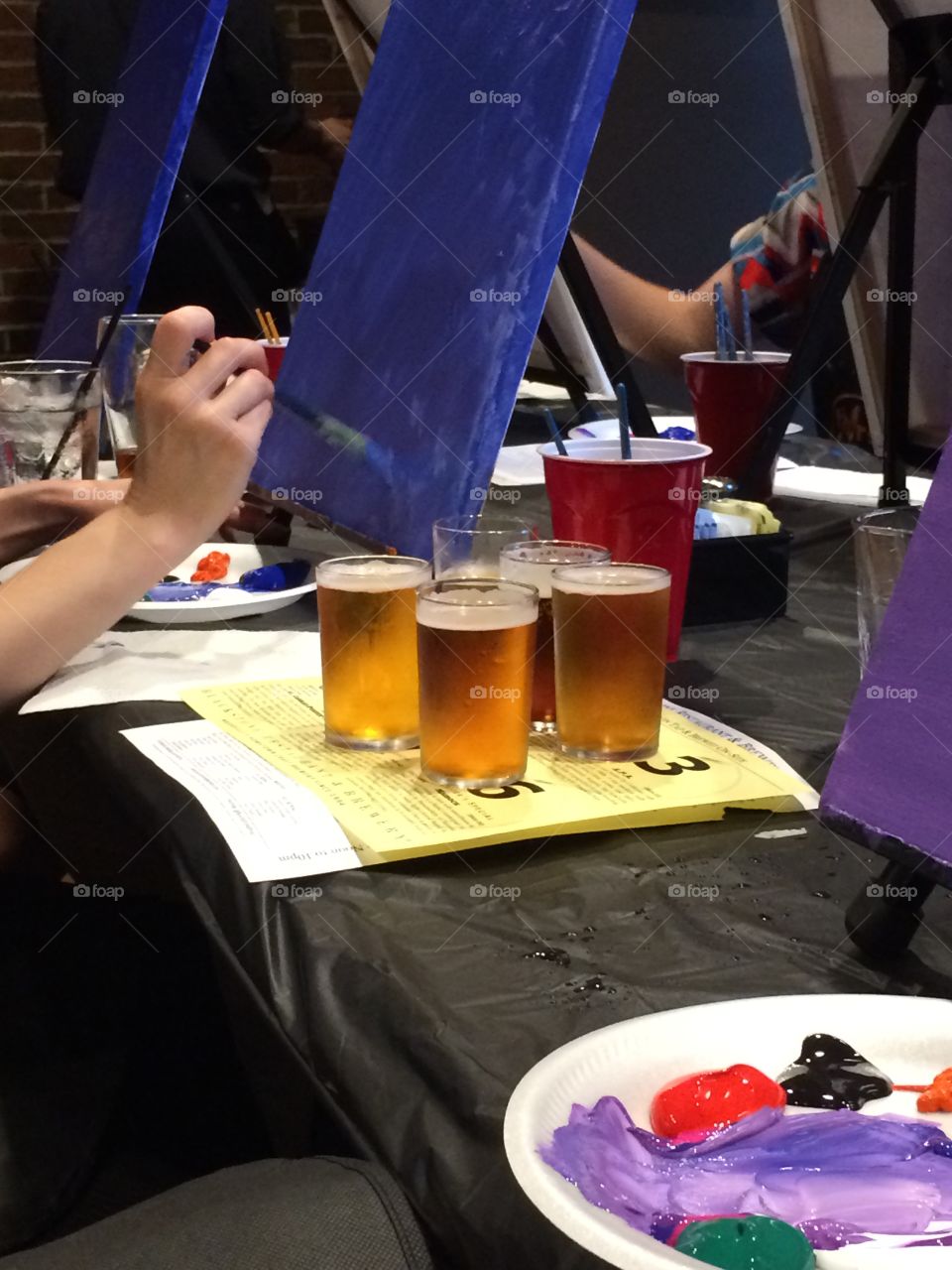 Lets paint and drink 