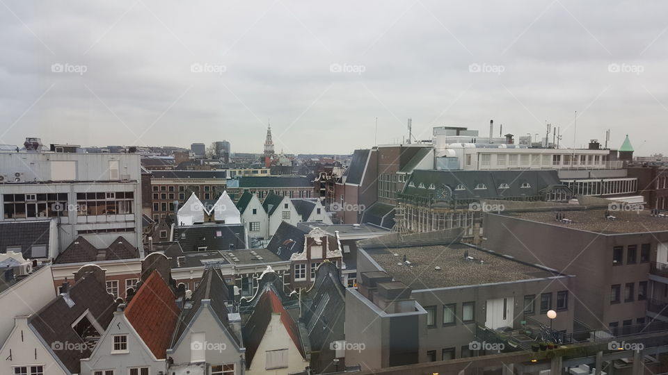 Roofs of Amsterdam 