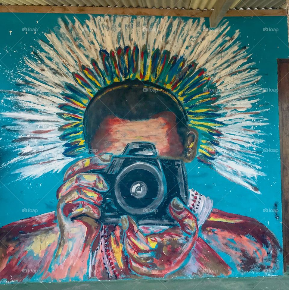 As cores do índio moderno