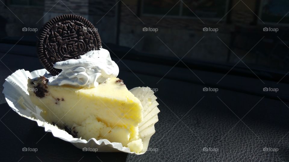 Cheese cake with Oreo Cookie