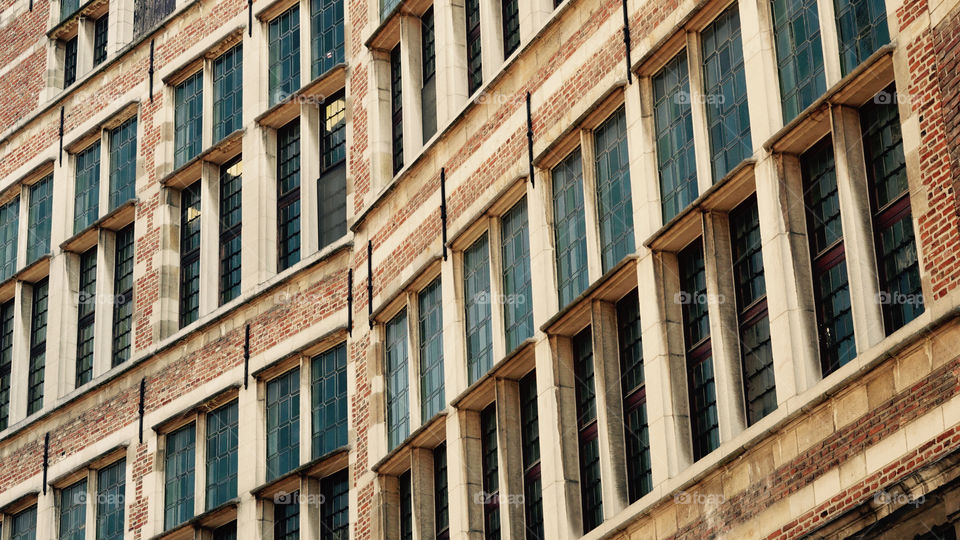 Old architecture in Antwerp.