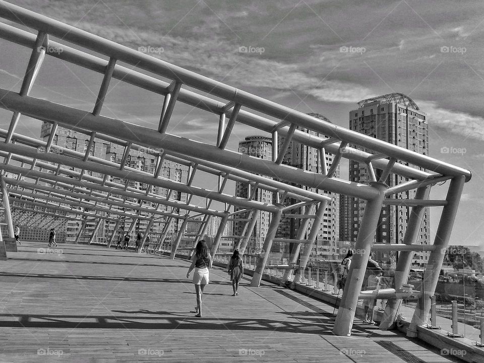 Architecture black and white 