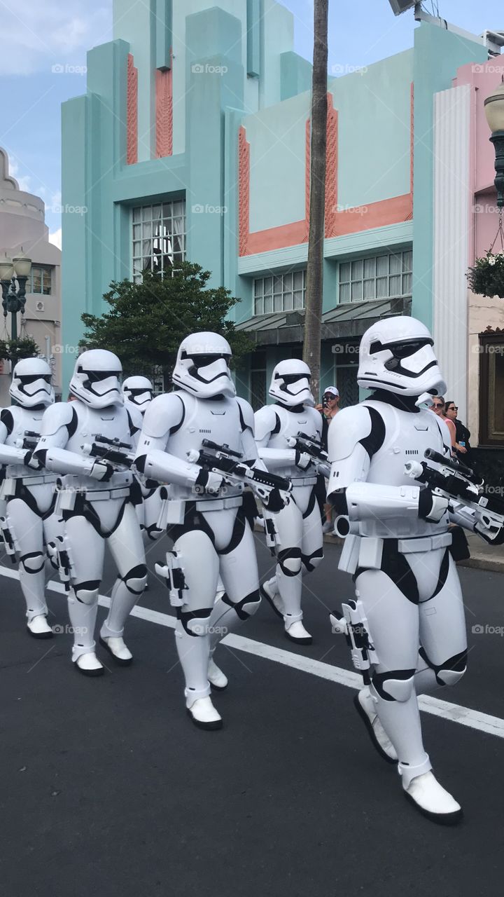 Storm Troopers at Disney’s Hollywood Studios in Orlando 