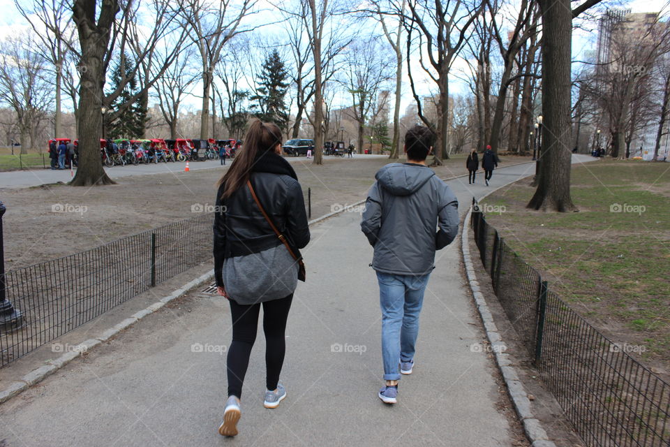 Walks in Central Park