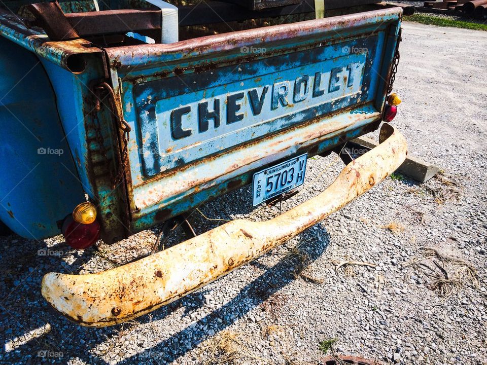 Old Chevy truck