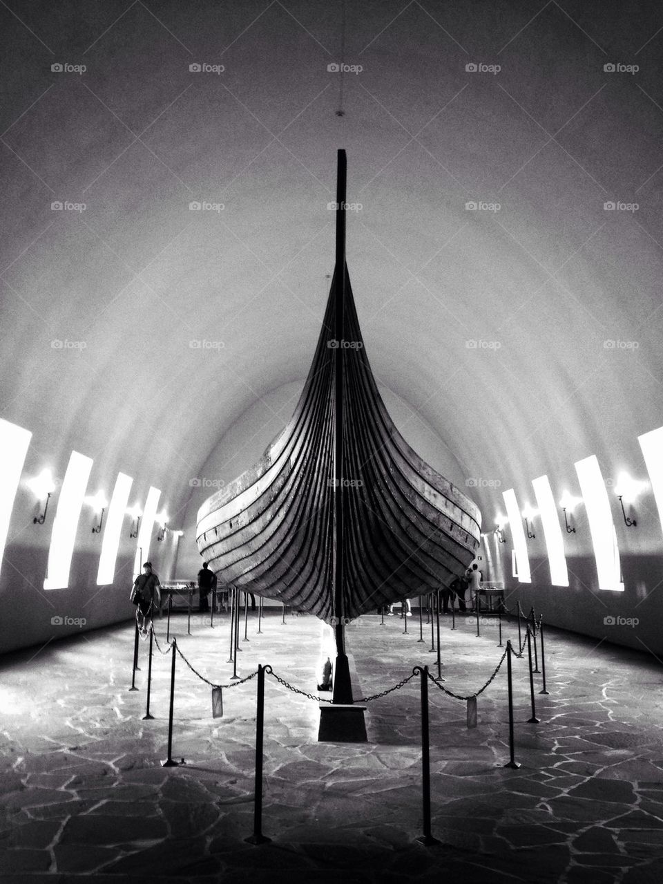 Norwegian Viking merchant ship