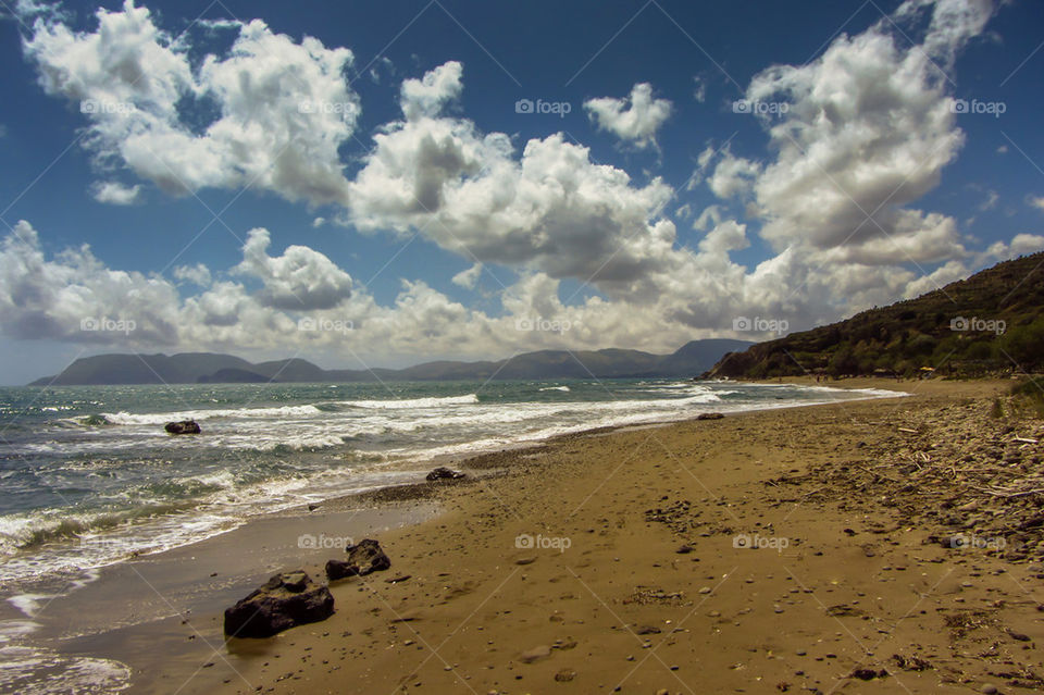 Daphne beach in zakinthos Greece