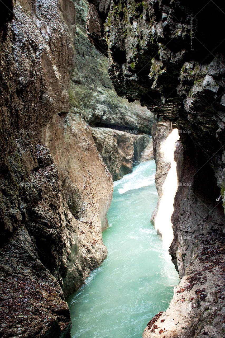 Partnachklamm gorge in Bavaria