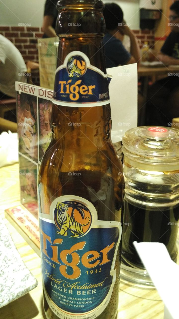 Singapore Tiger Beer