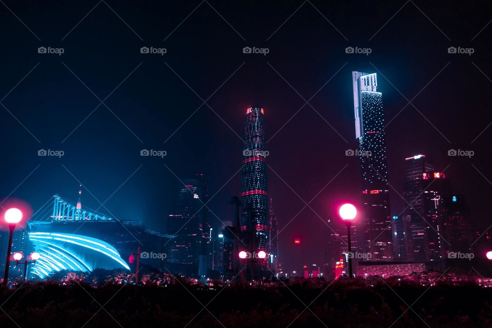Night city view🌙💤