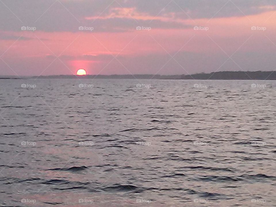 Amelia sunset 2. Sunset Boat cruise from Fernandina Beach, FL