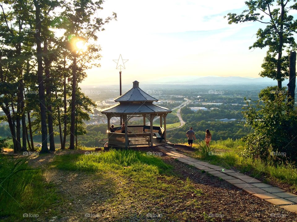 Lynchburg university. Took a road trip to drop my best friends girlfriend off at LU and she took me to this wonderful view.  