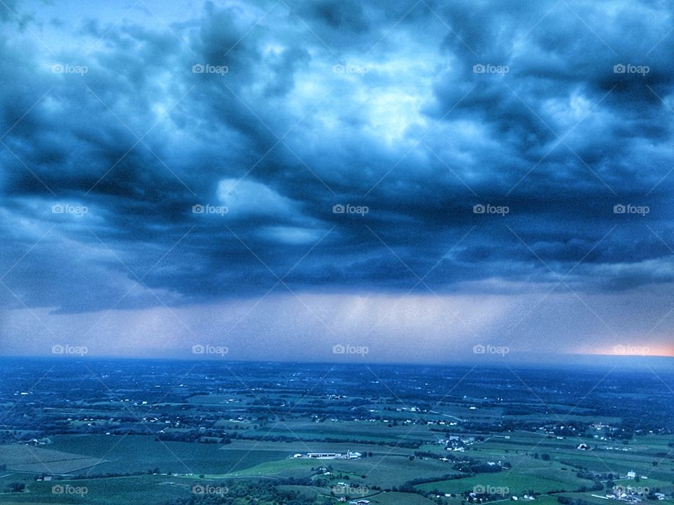 storm clouds