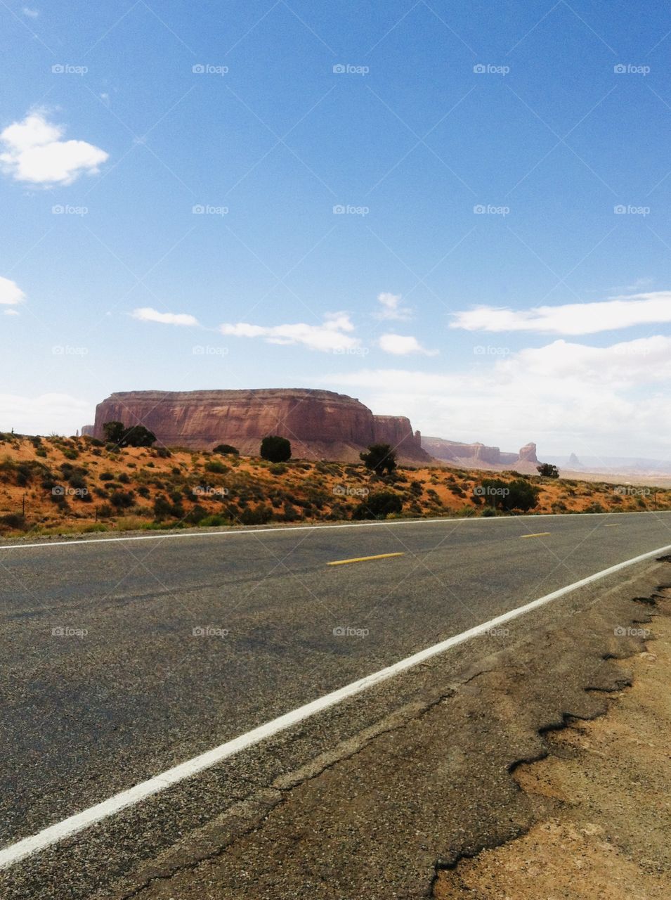 High desert road 