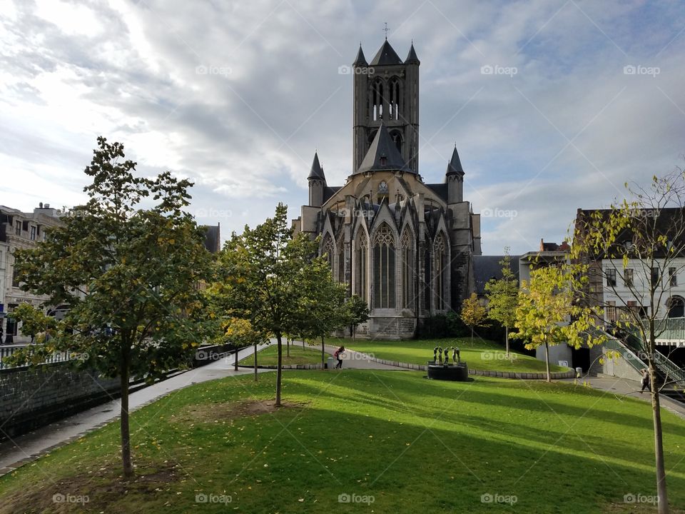 Cathedral in Ghent