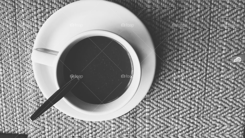 black coffee and black photo