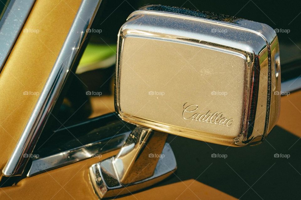 Vintage Cadillac Side Mirror