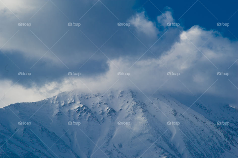 Scenic view of winter landscape