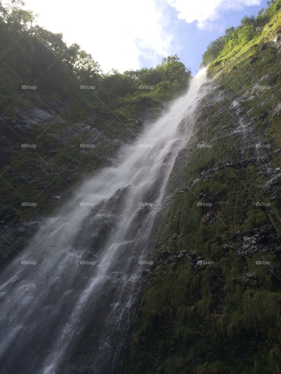 Waterfalls of Maui Hawaii in Hana
