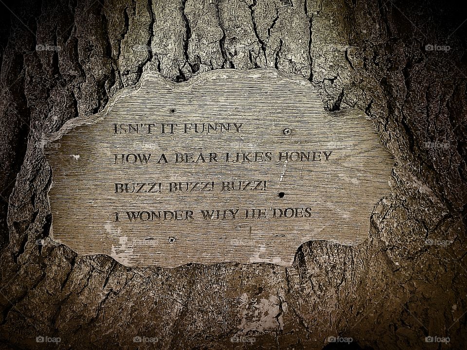 Tree plaque