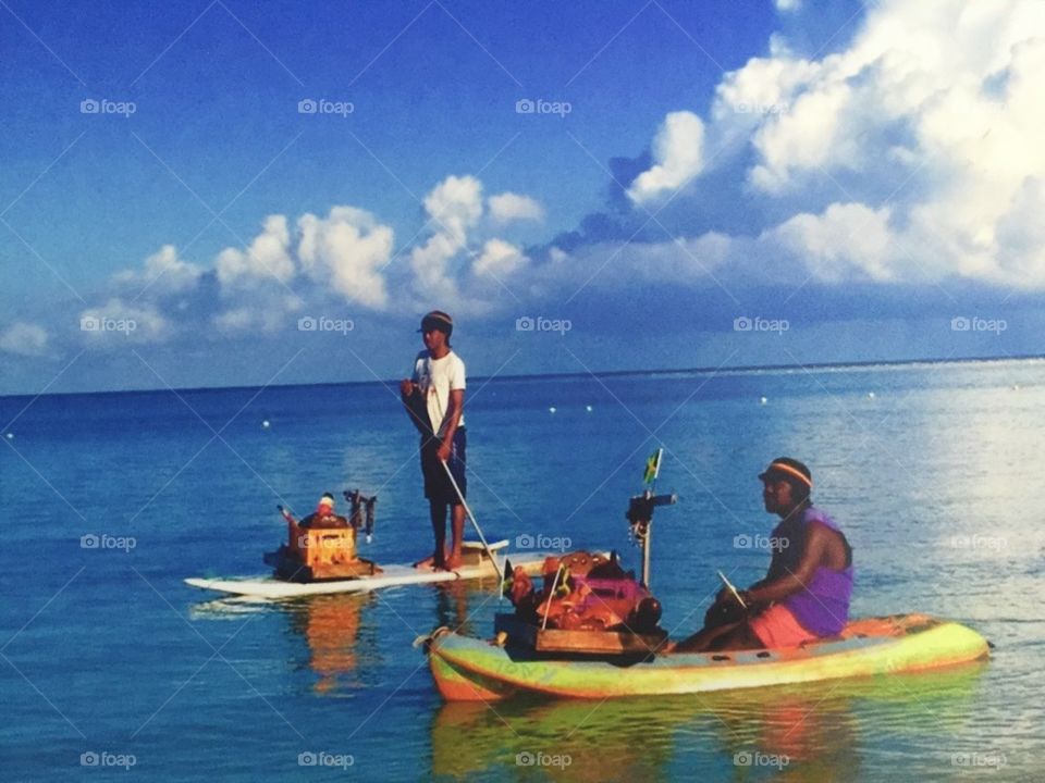Jamaican paddle board