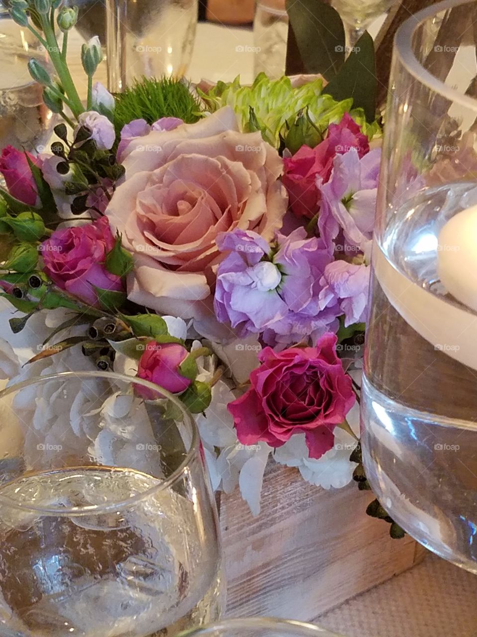 wedding floral arrangement