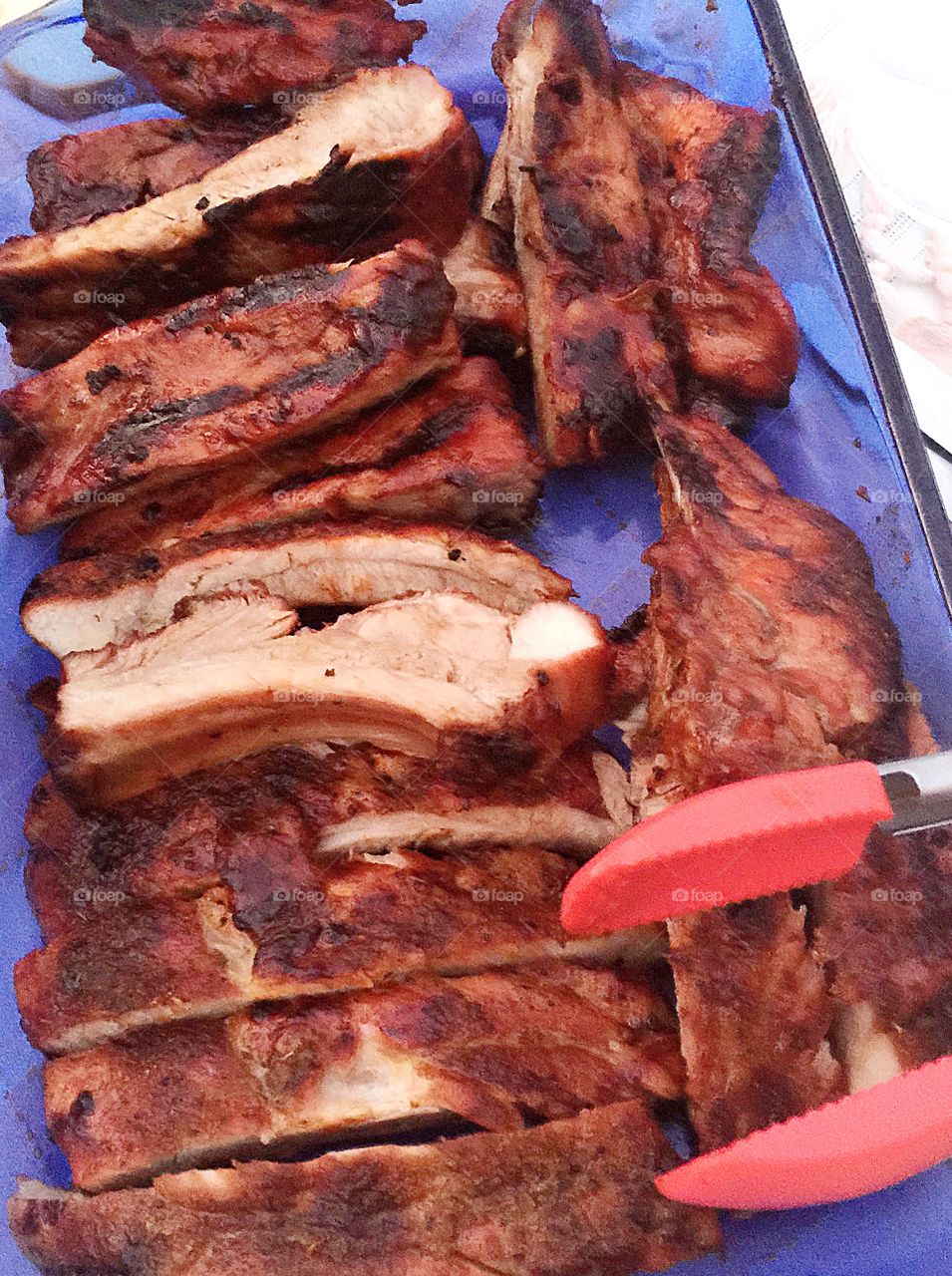 Barbecue ribs 