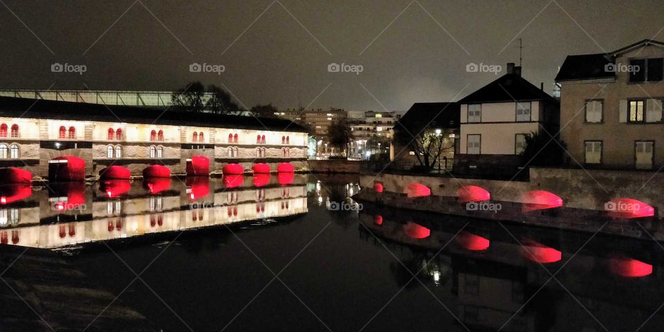 lake night view, Strassburg