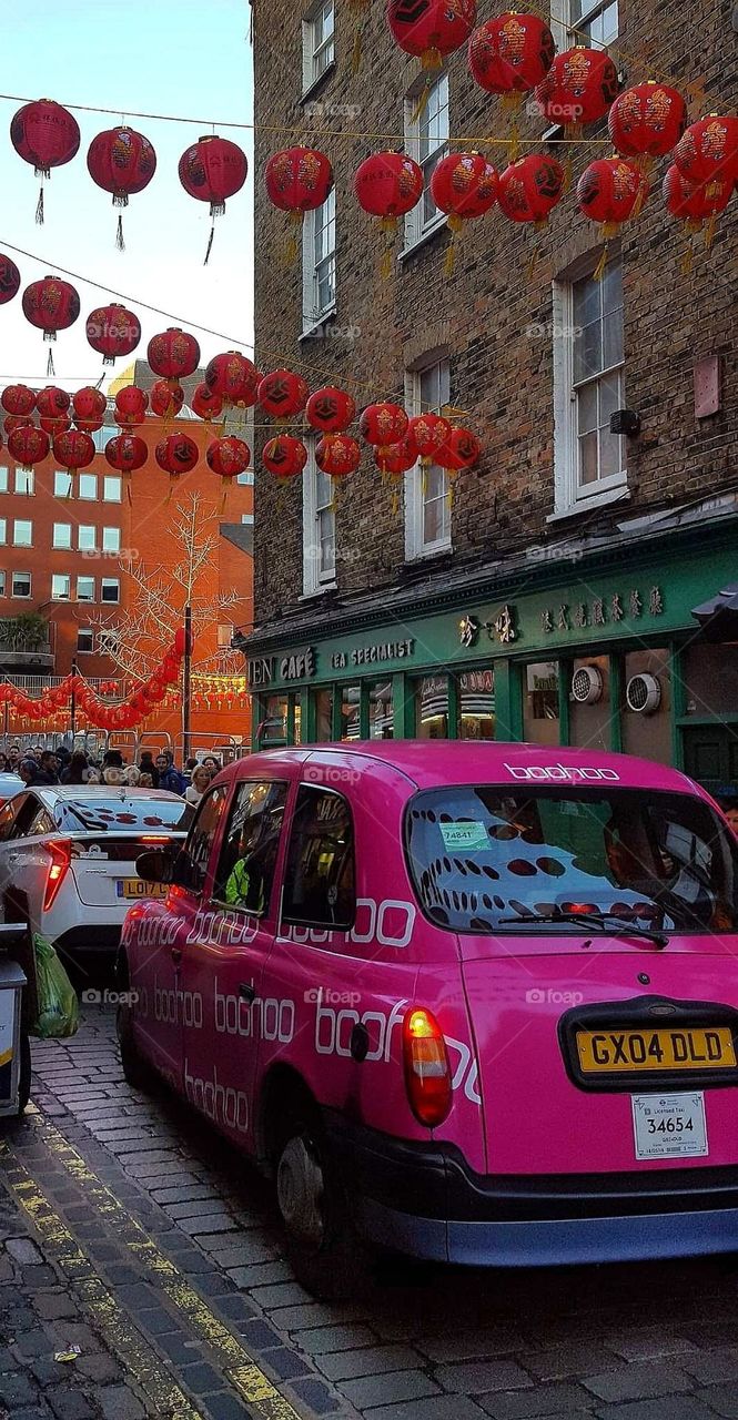 Car with soul. London streets.