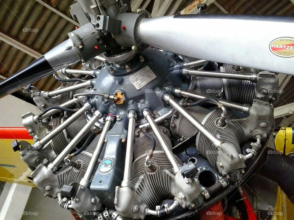 Piston aircraft motor