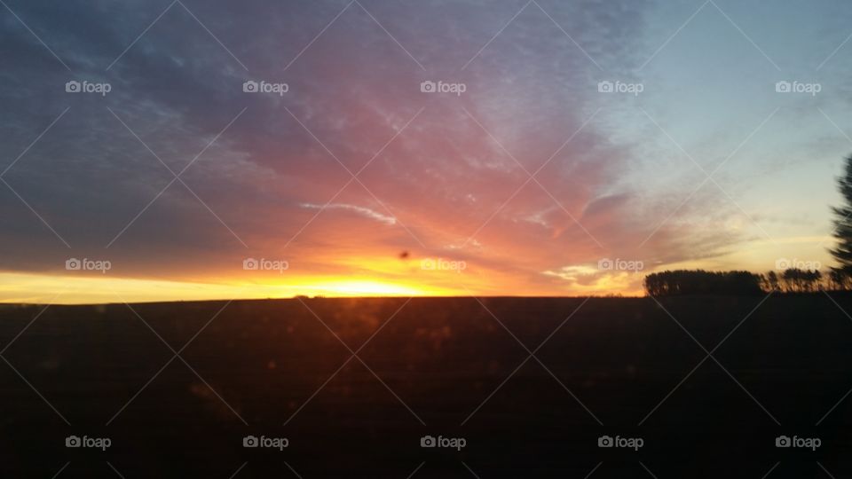 Sunset, Evening, Landscape, Dusk, Dawn