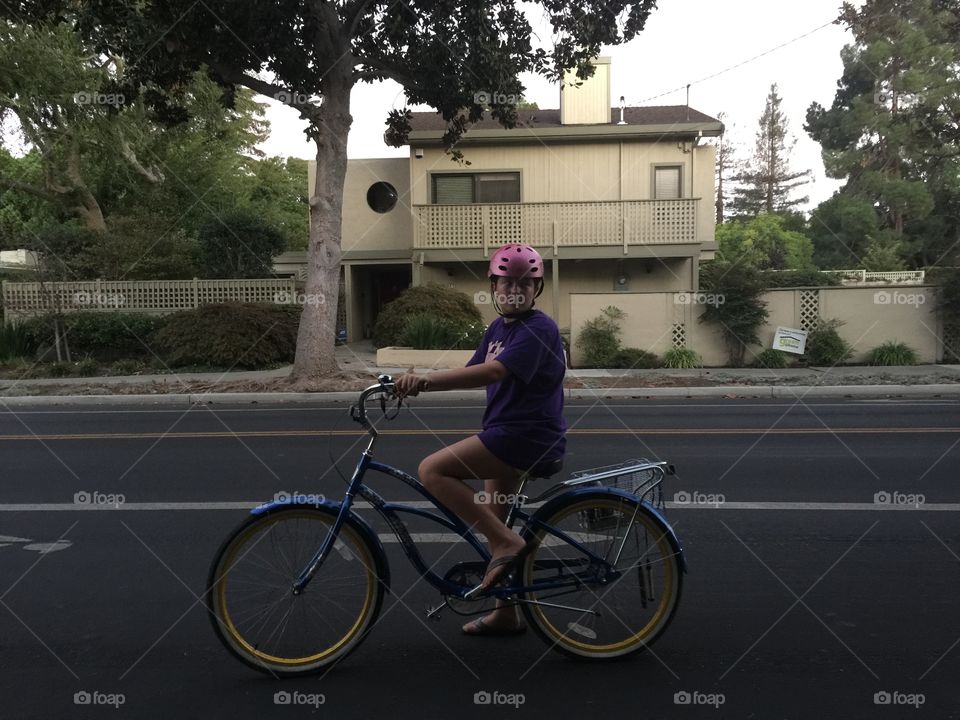 Biking