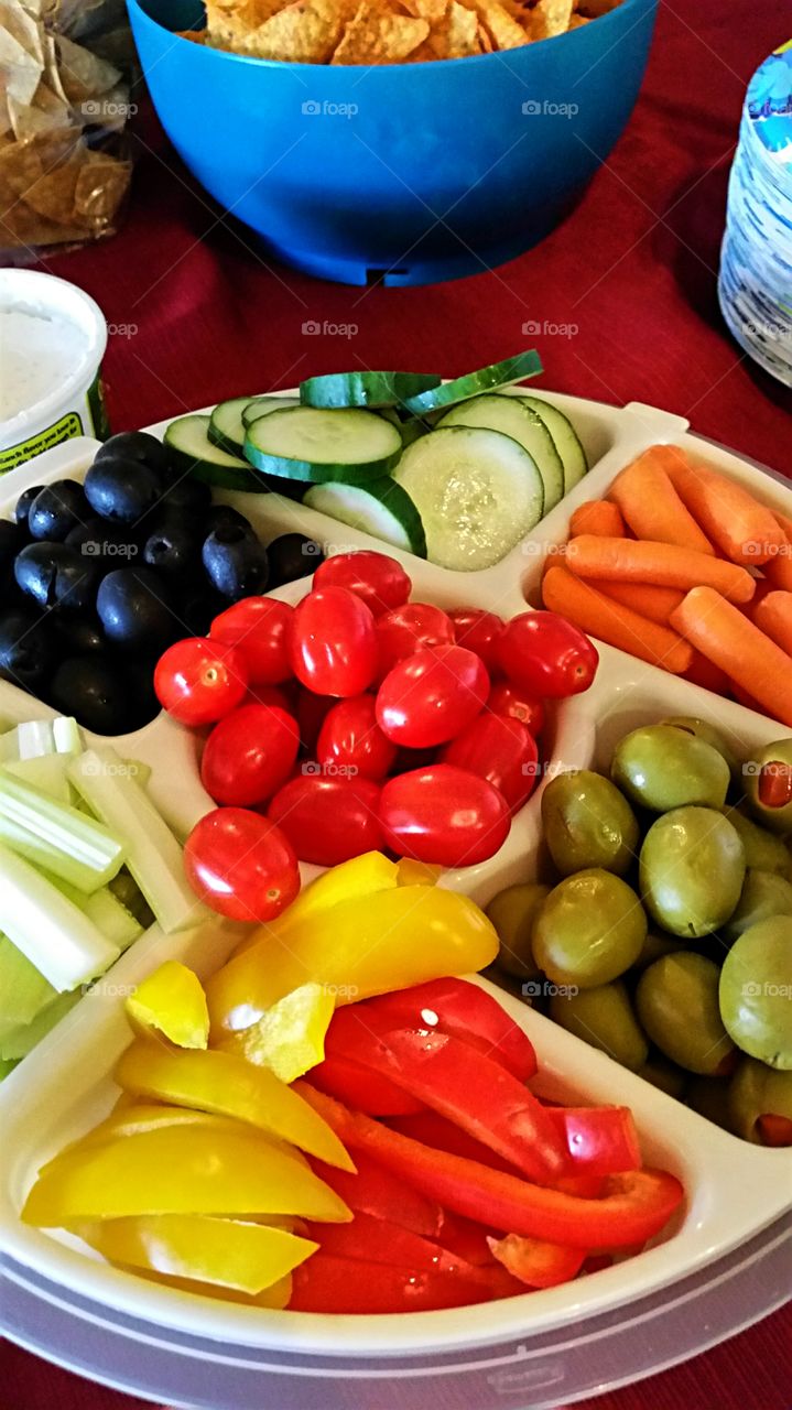 Fresh Vegetable Platter