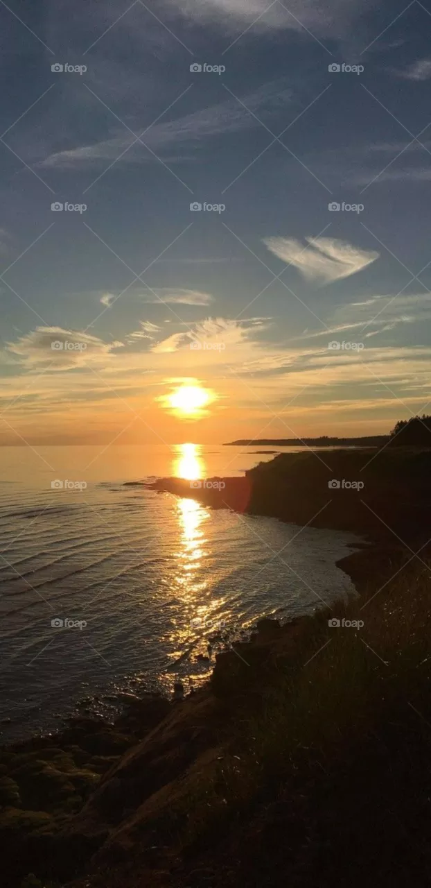 Beautiful sunset