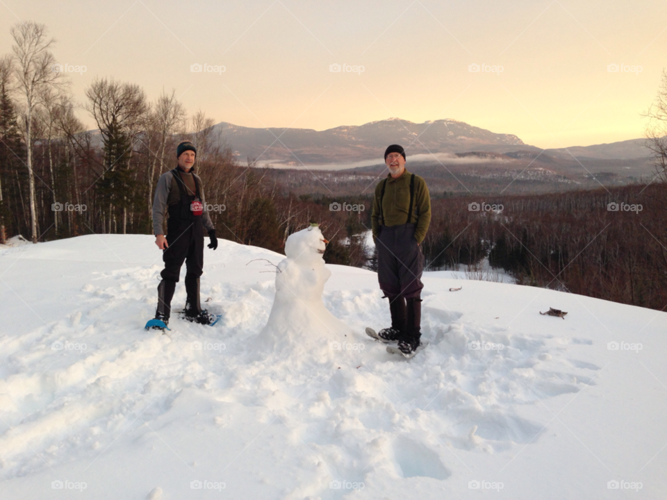 snow winter landscape mountain by bobmanley