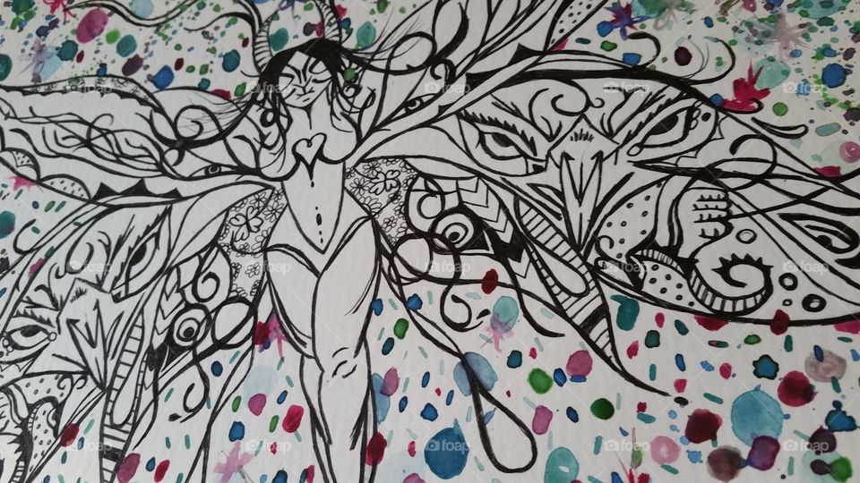 fairy hidden art by bella amella