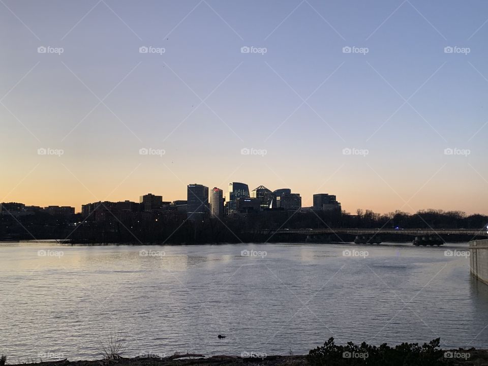 Rosslyn at sunset