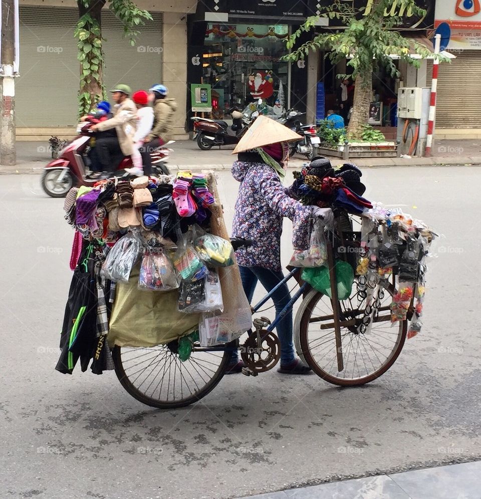 Vietnam street vendor