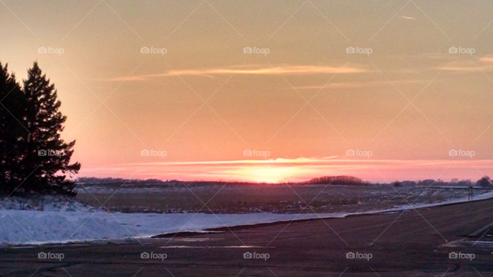 Sunset, Dawn, Water, Beach, Landscape