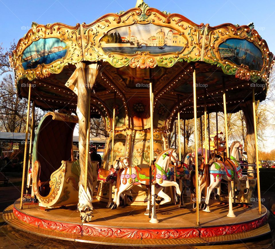 golden carousel