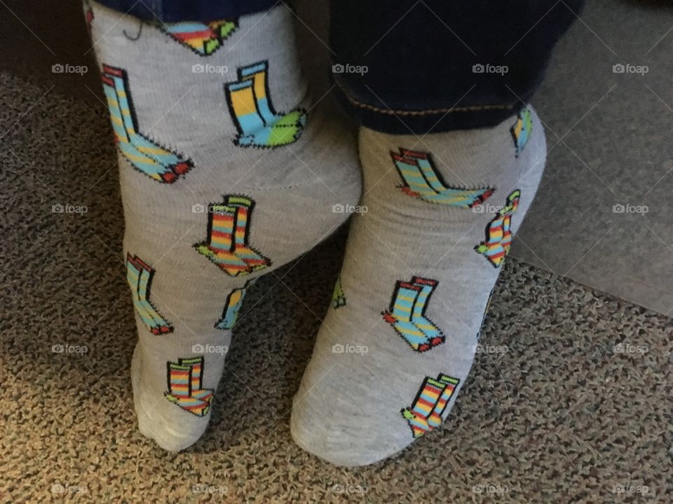 Socks on socks on sock day 
